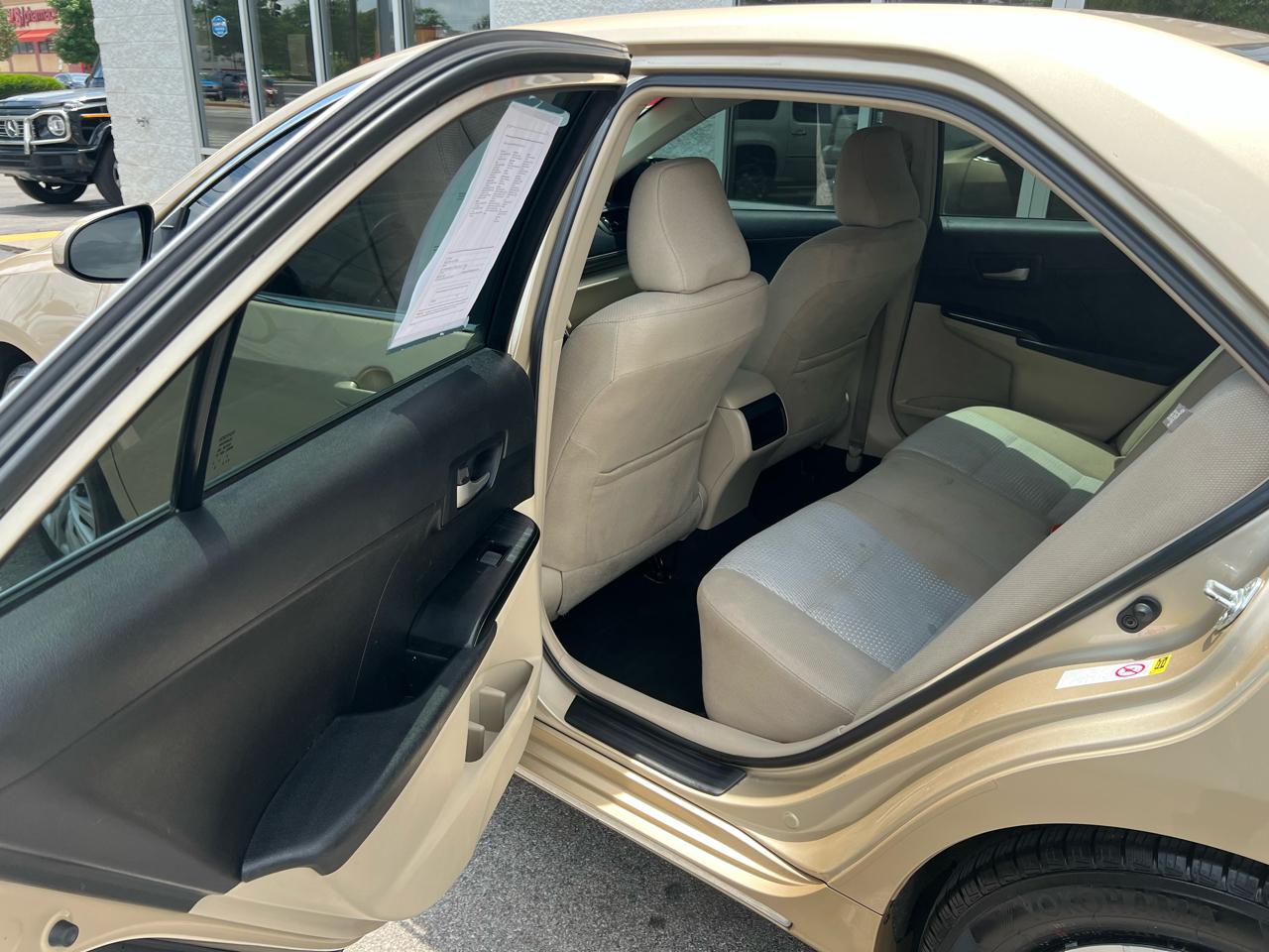 Toyota Camry 4dr Sdn I4 Auto SE Sport Limited Edition (Natl) 2012