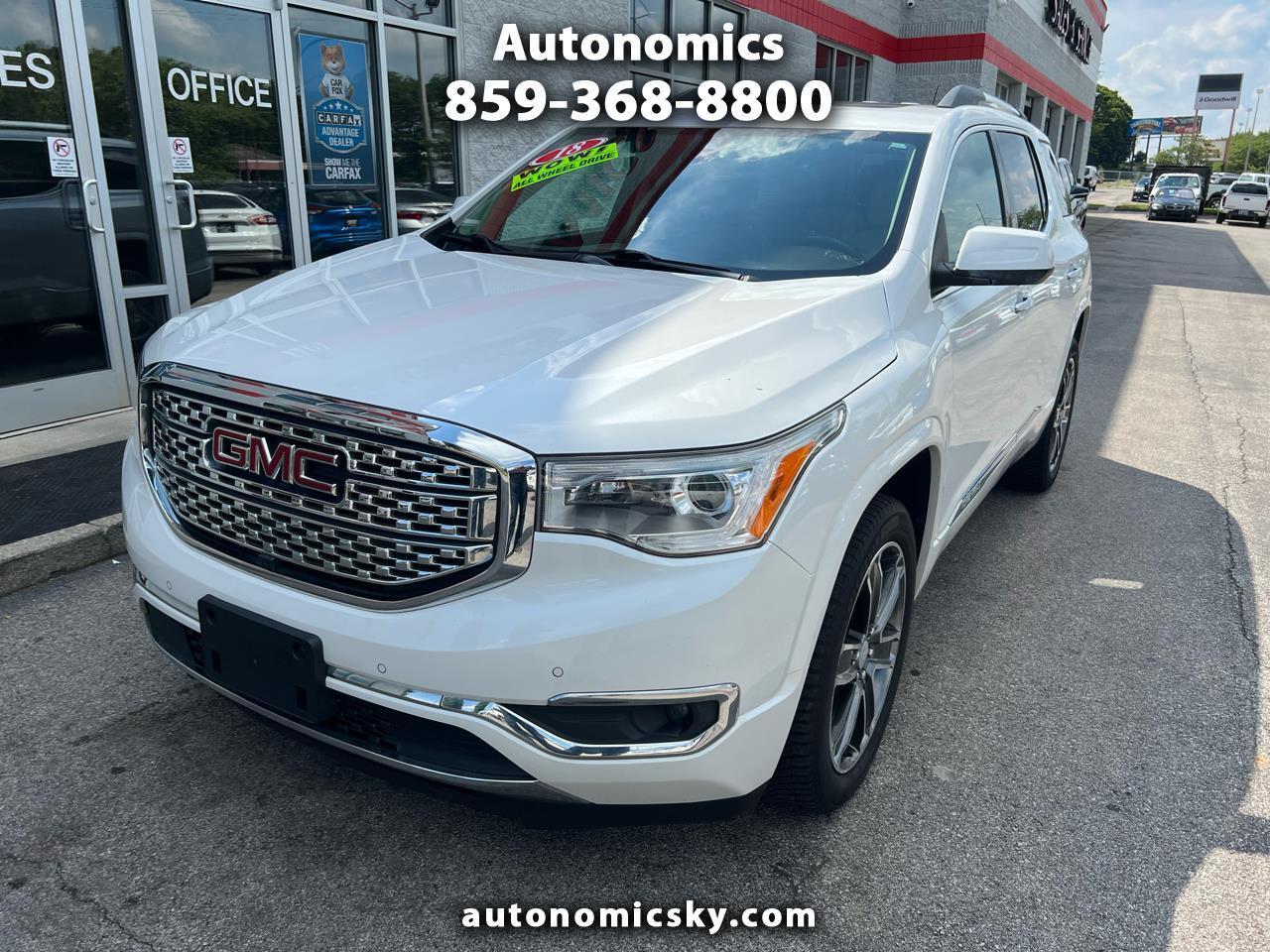 GMC Acadia FWD 4dr Denali 2018