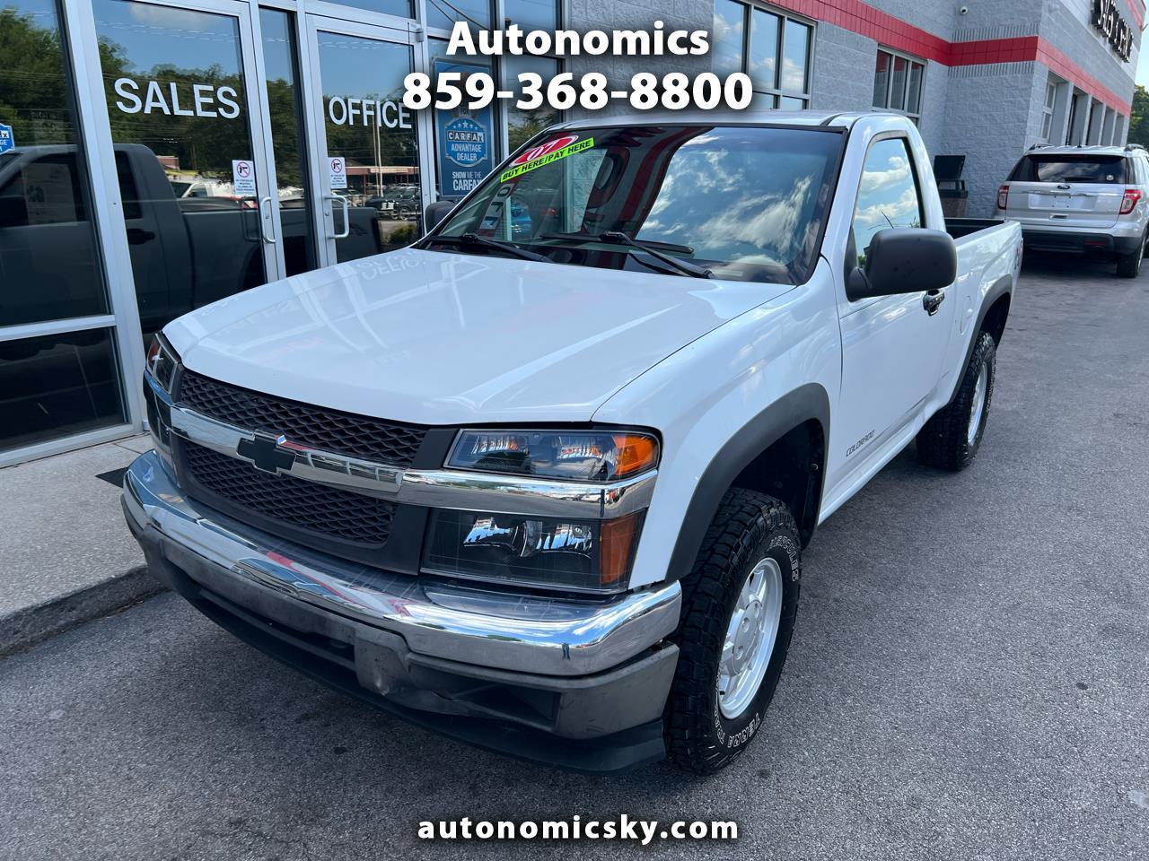 Chevrolet Colorado 4WD Reg Cab 111.2" Work Truck 2007