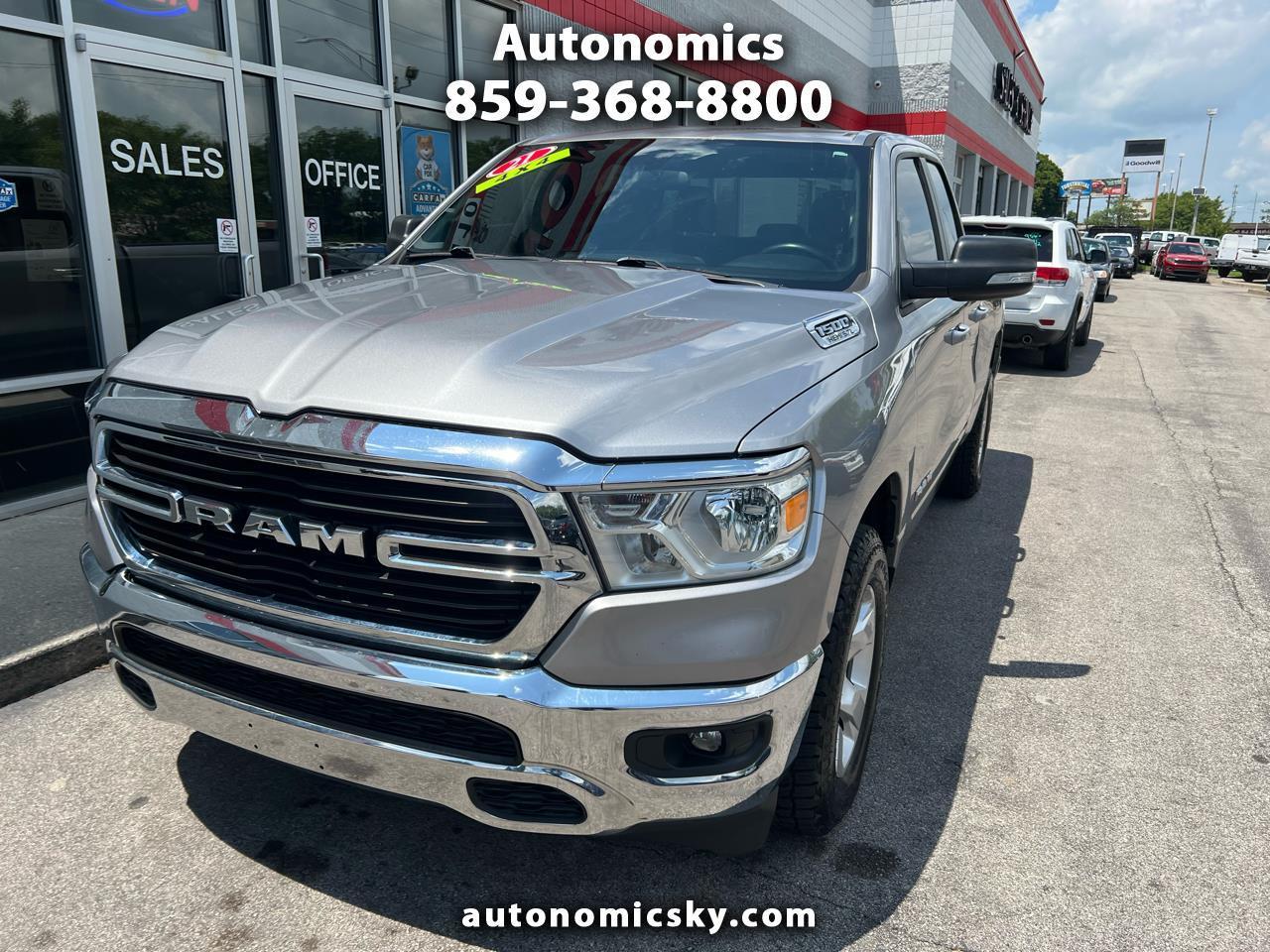 RAM 1500 Big Horn 4x4 Quad Cab 6'4" Box 2021