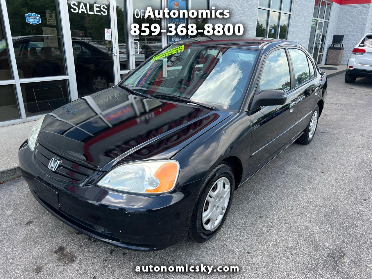 Honda Civic 4dr Sdn LX Manual 2002