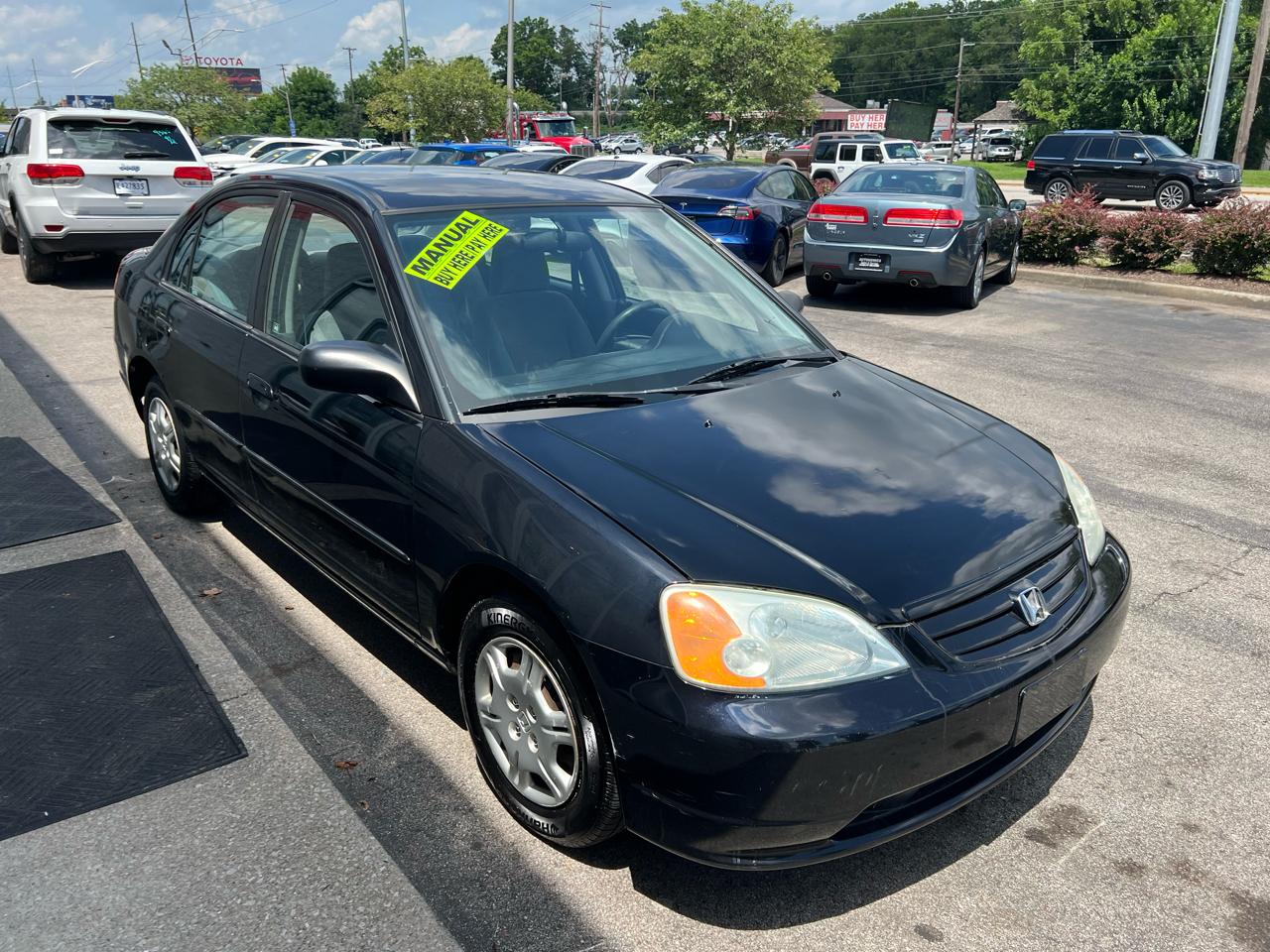 Honda Civic 4dr Sdn LX Manual 2002