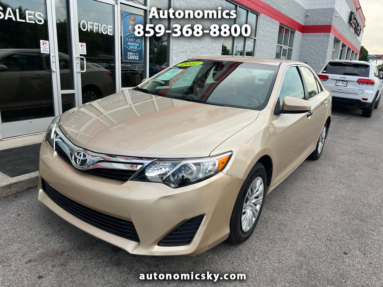 Toyota Camry 4dr Sdn I4 Auto SE Sport Limited Edition (Natl) 2012