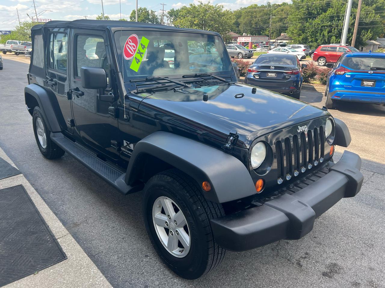 Jeep Wrangler 4WD 4dr Unlimited X 2008