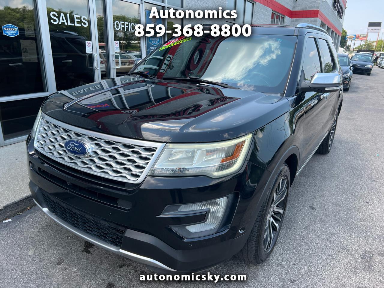 2016 Ford Explorer 4WD 4dr Platinum