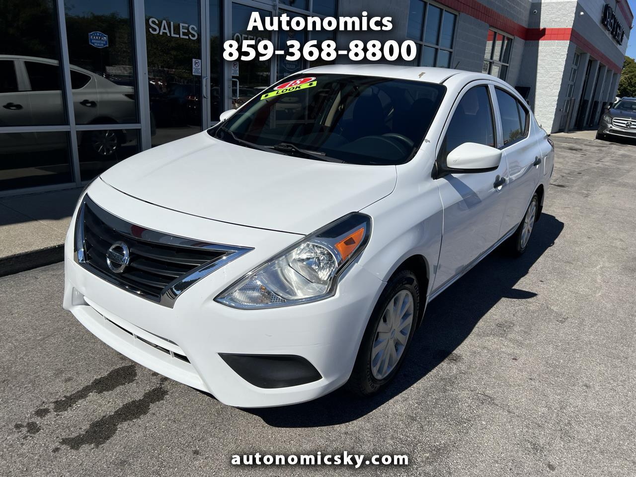 Nissan Versa Sedan S Plus CVT 2018
