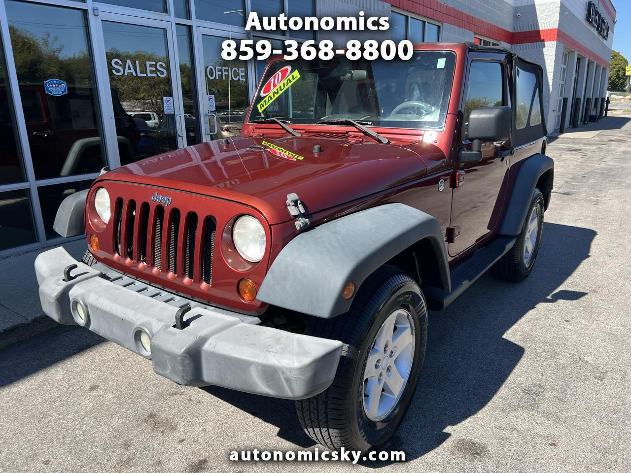 Jeep Wrangler 4WD 2dr Sport 2010