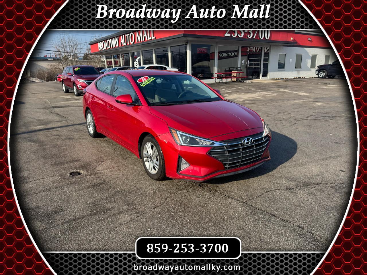 2020 Hyundai Elantra SEL IVT