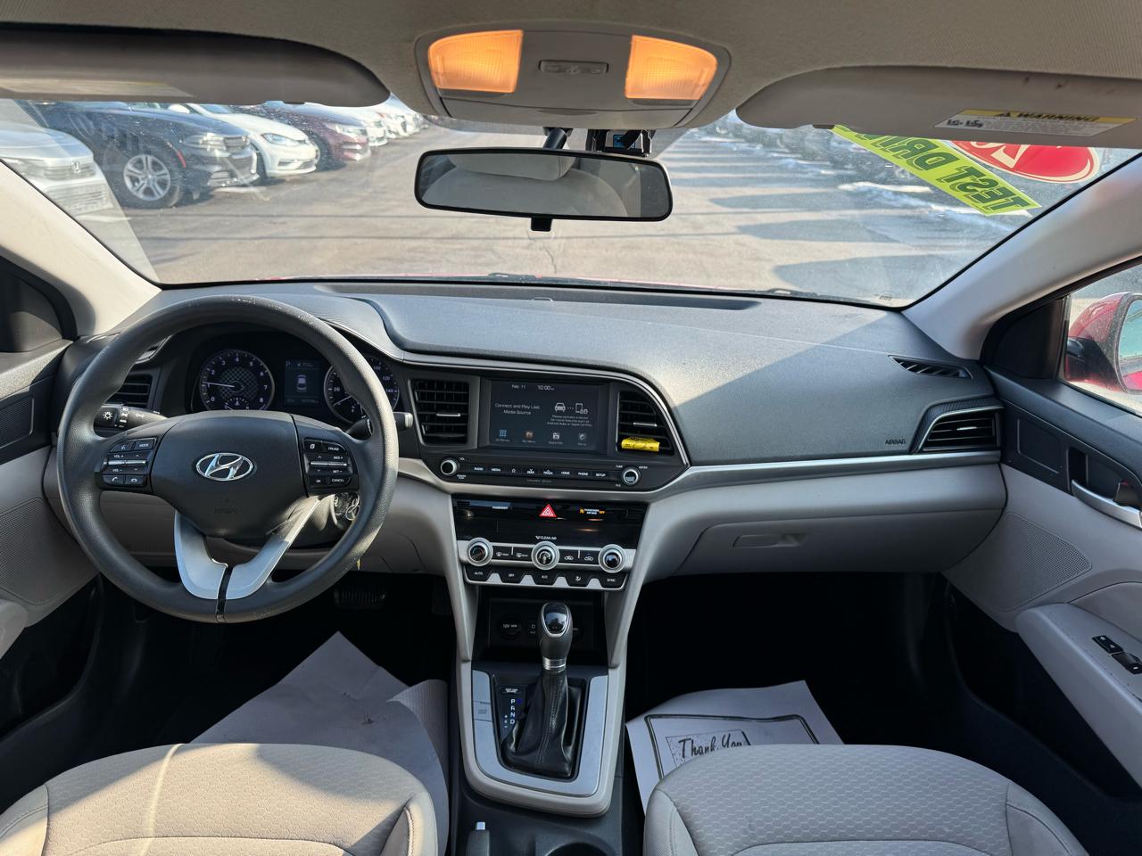 Hyundai Elantra SEL IVT 2020