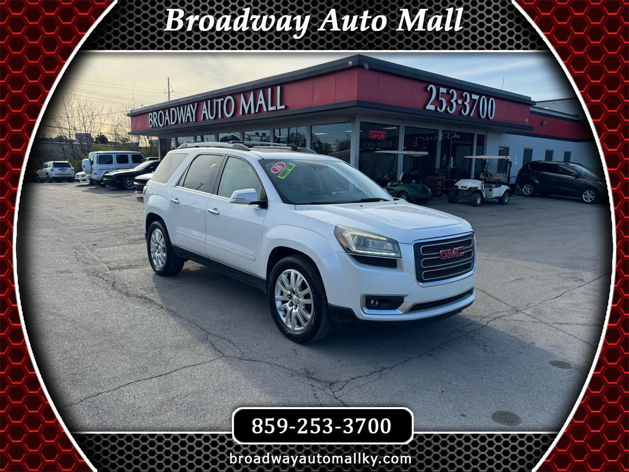 GMC Acadia AWD 4dr SLT w/SLT-1 2016