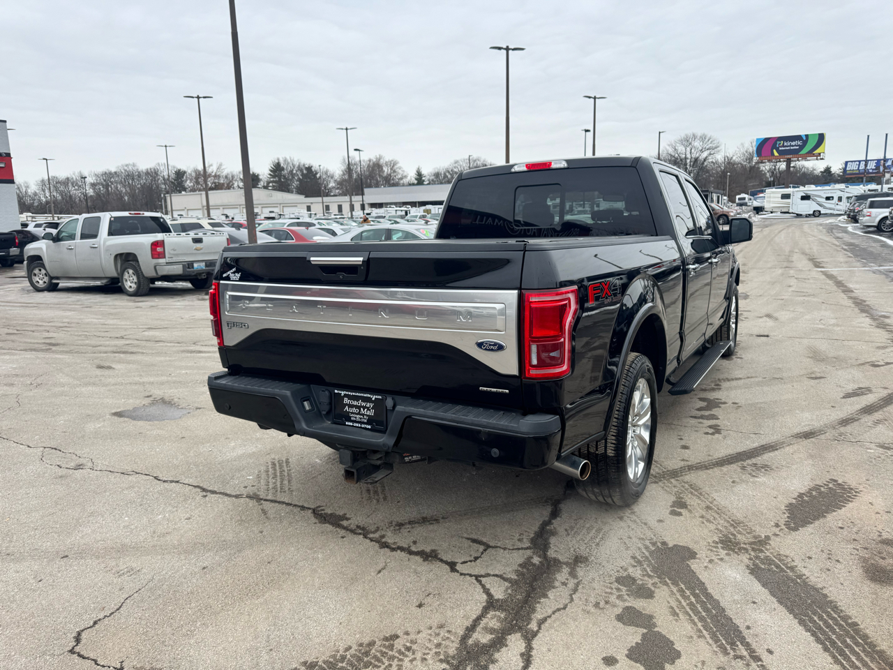 Ford F-150 4WD SuperCrew 157" Platinum 2016