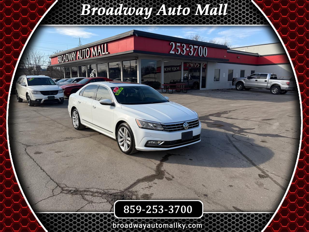 Volkswagen Passat 1.8T SEL Premium Auto 2017