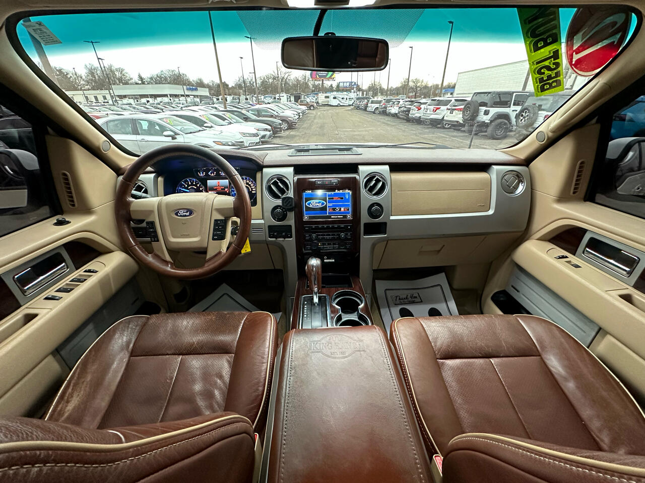 Ford F-150 4WD SuperCrew 145" King Ranch 2012