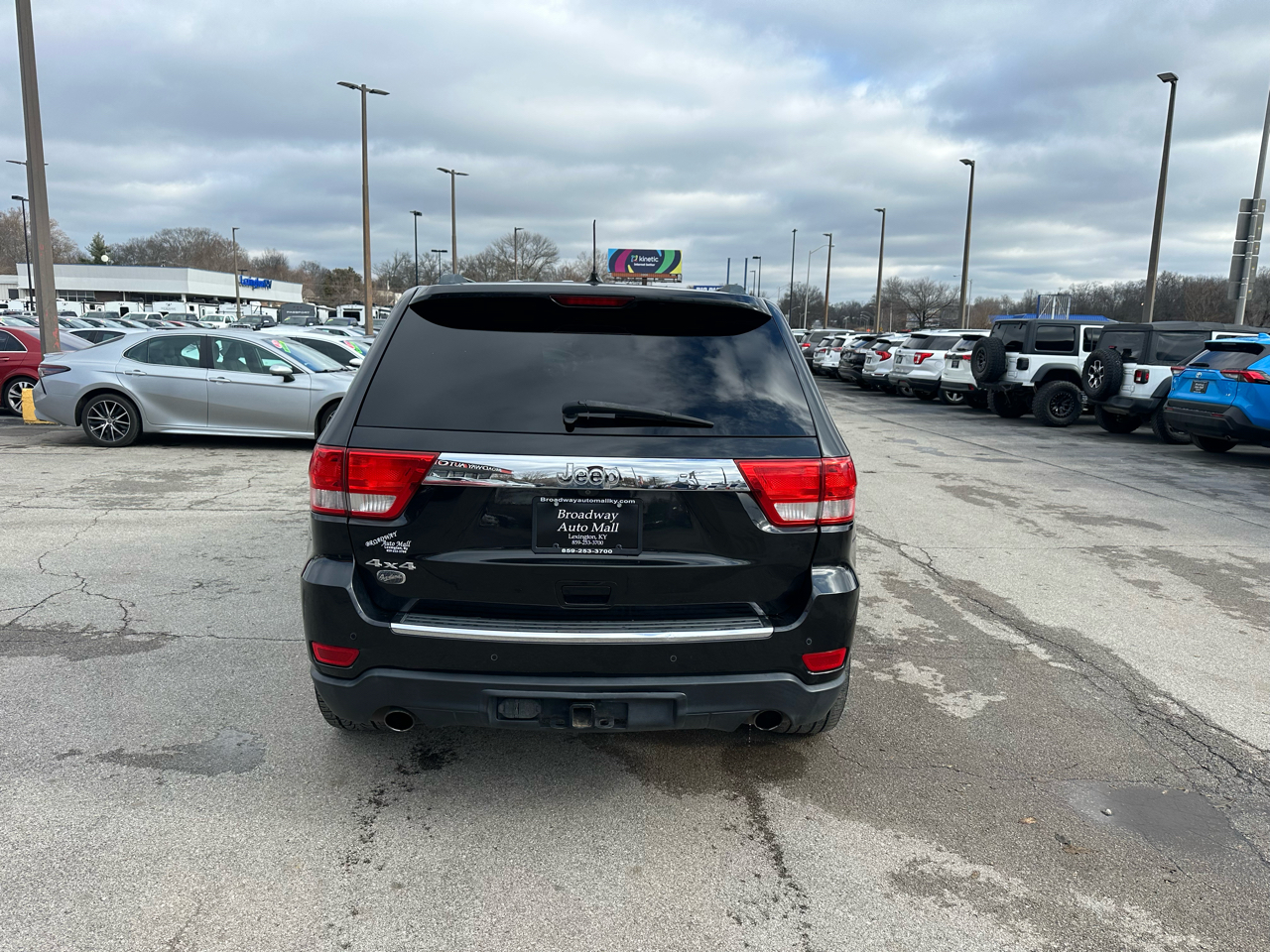 Jeep Grand Cherokee 4WD 4dr Overland 2012