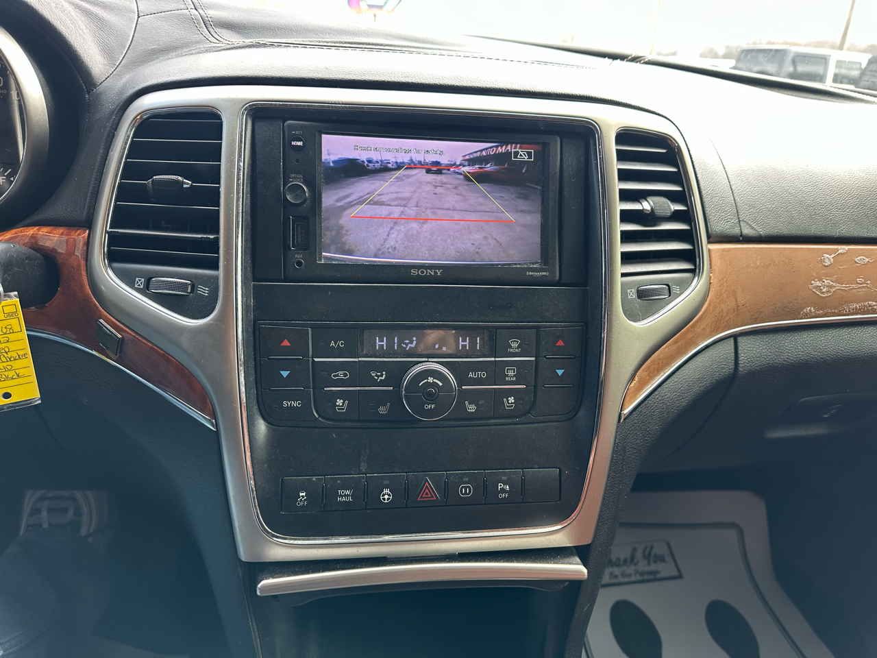 Jeep Grand Cherokee 4WD 4dr Overland 2012