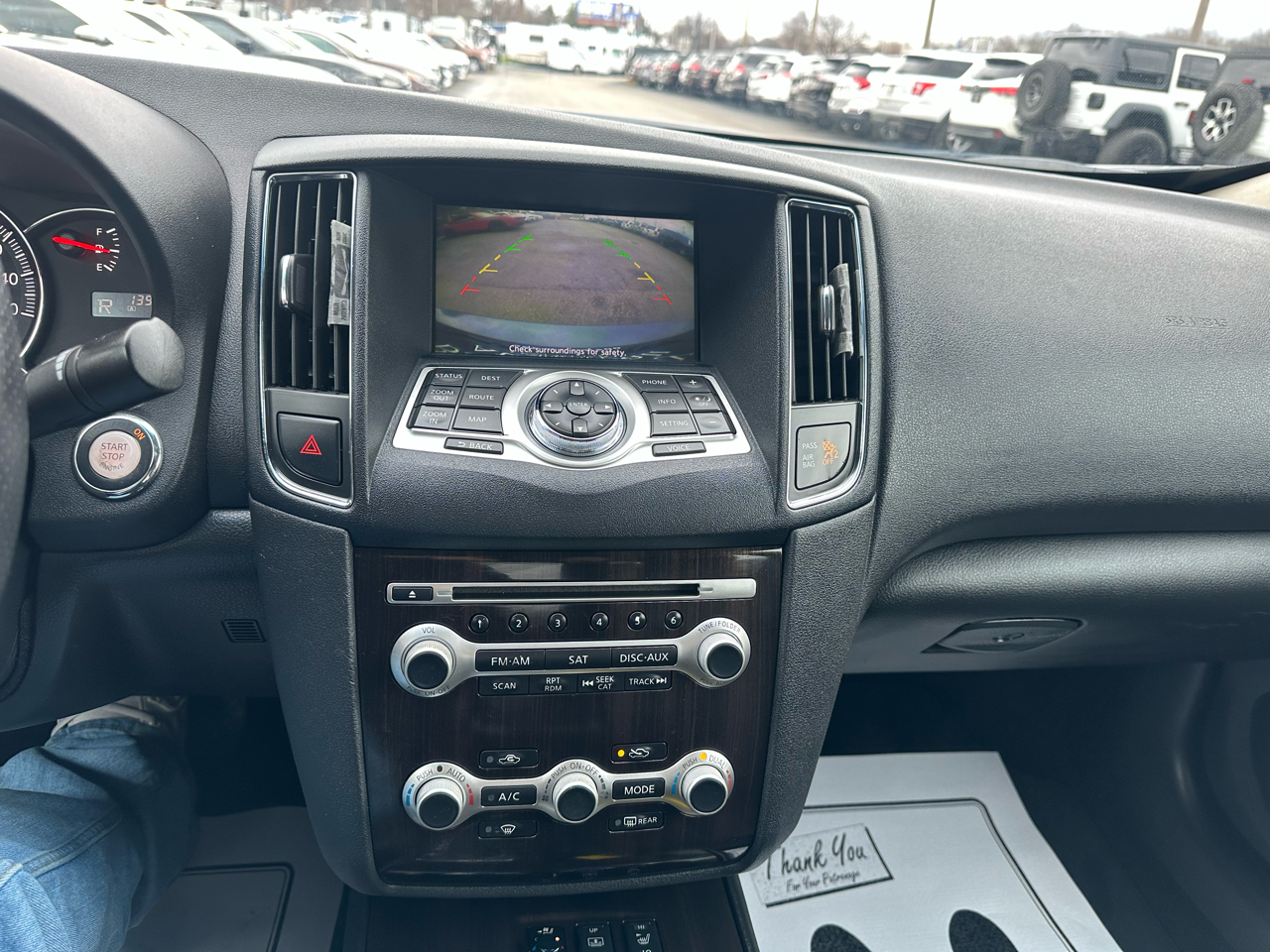 Nissan Maxima 4dr Sdn V6 CVT 3.5 SV w/Premium Pkg 2012