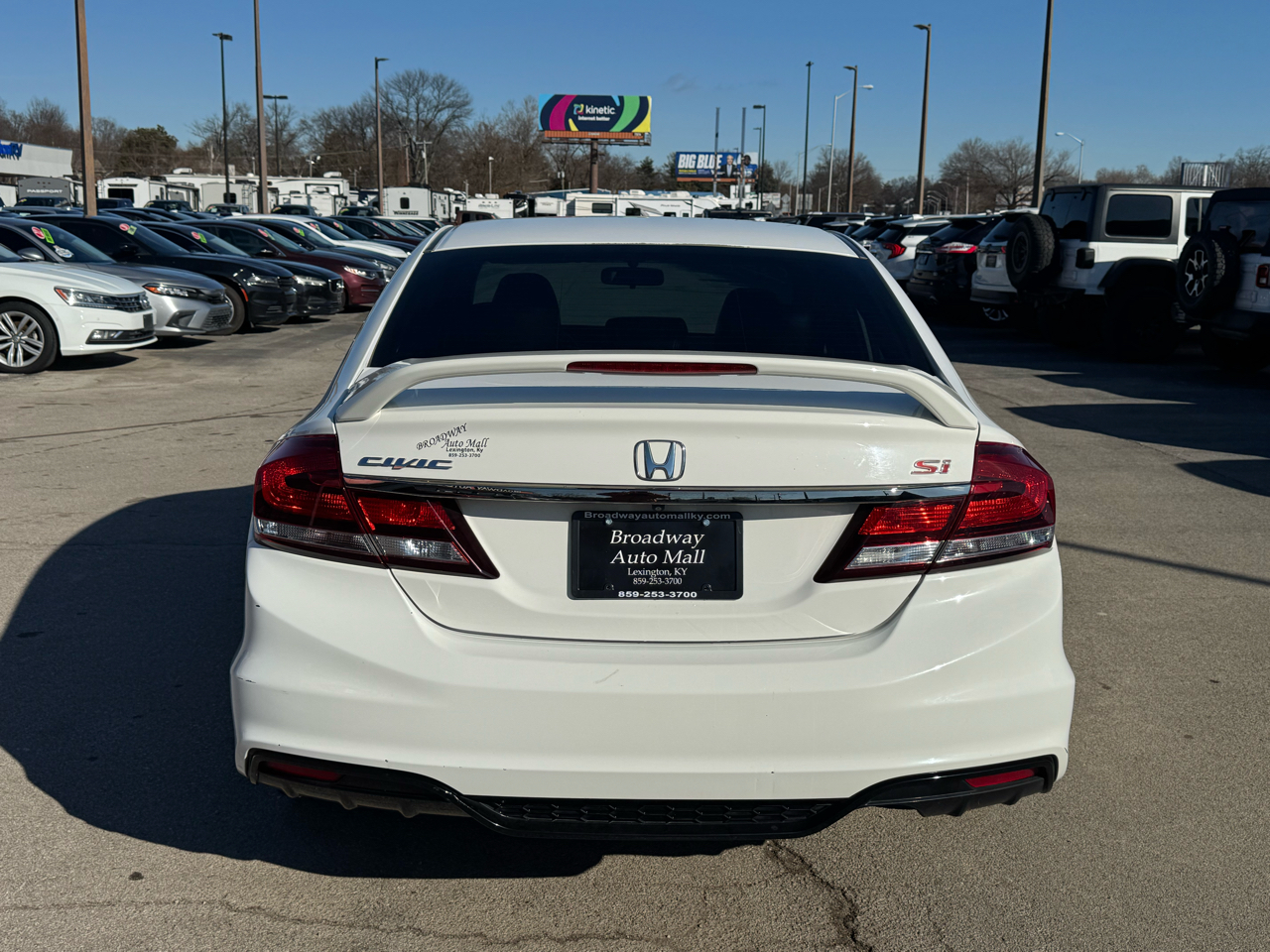 Honda Civic Sdn 4dr Man Si 2013