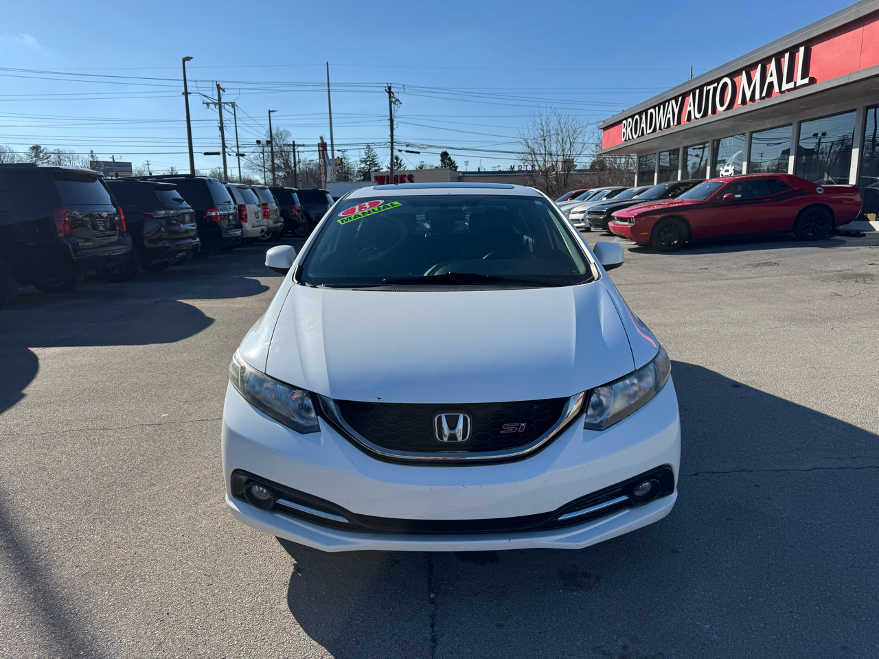 Honda Civic Sdn 4dr Man Si 2013