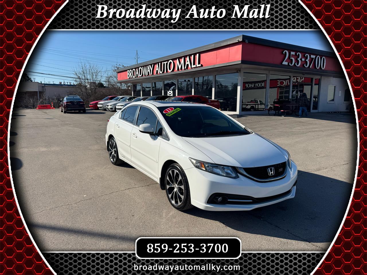 Honda Civic Sdn 4dr Man Si 2013