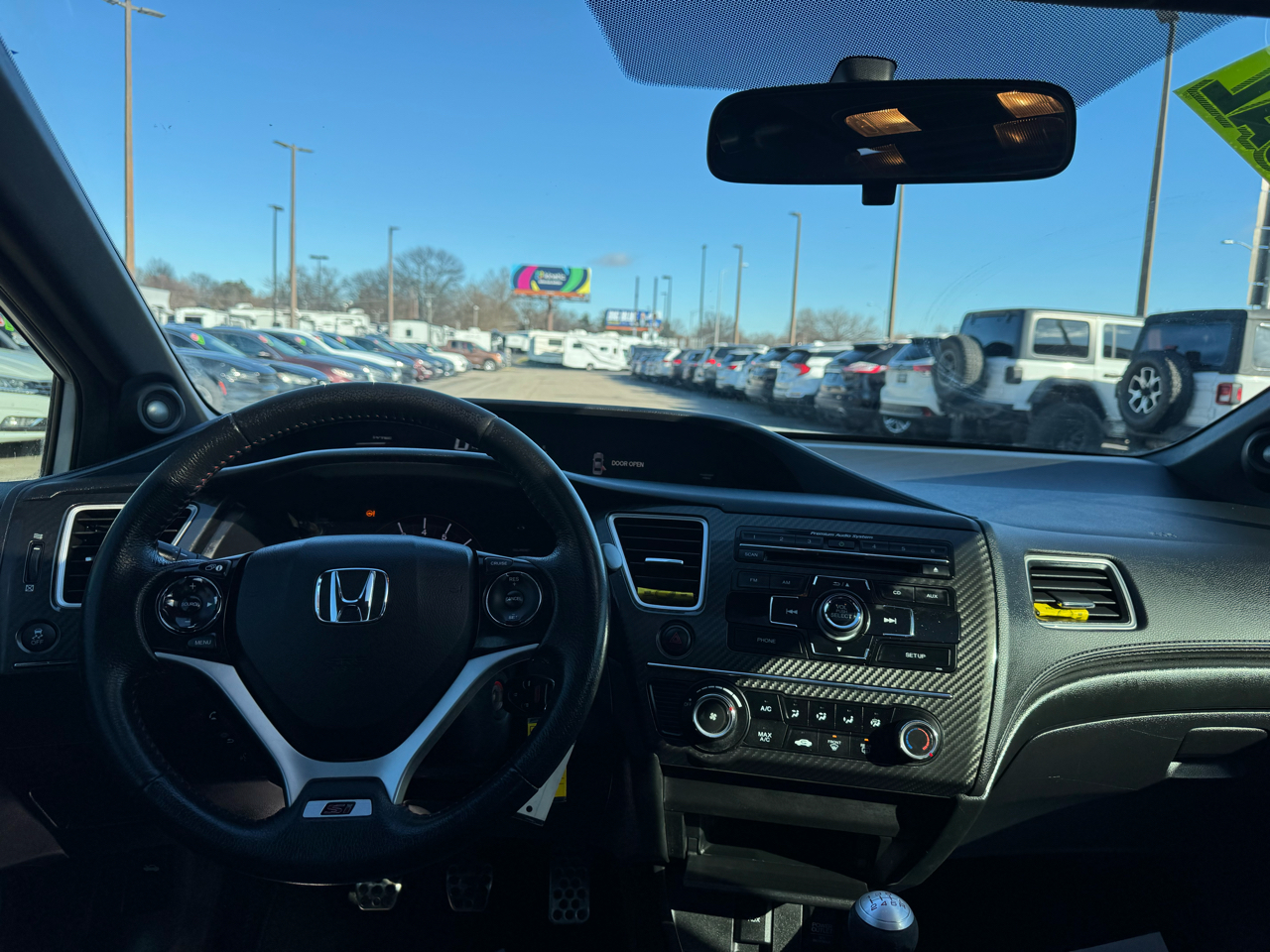 Honda Civic Sdn 4dr Man Si 2013