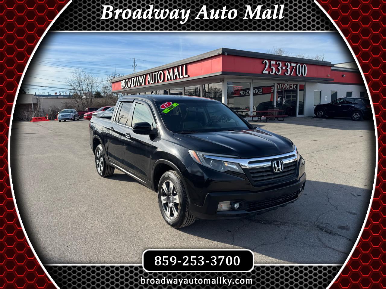 Honda Ridgeline RTL 4x4 Crew Cab 5.3' Bed 2017