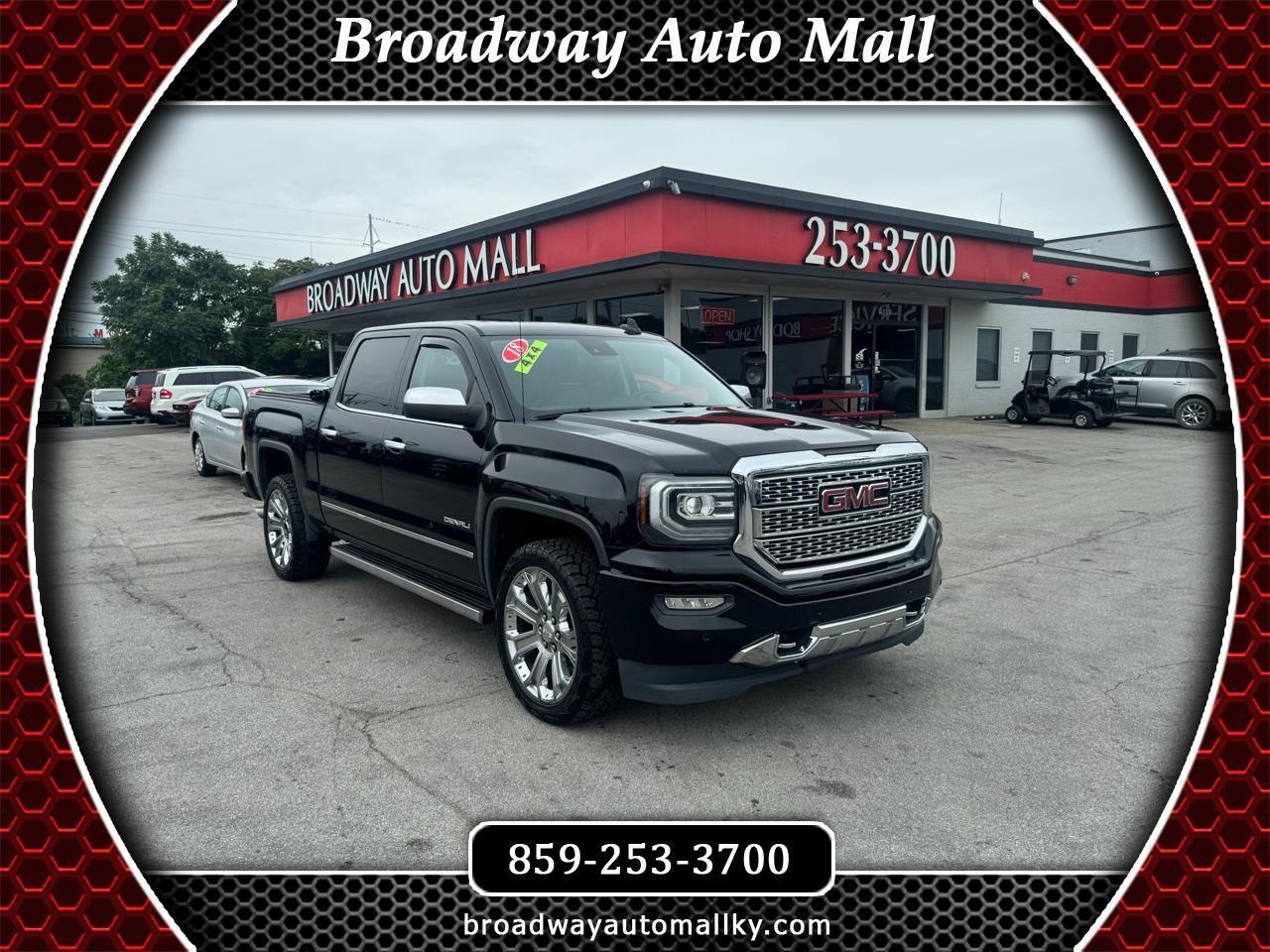 GMC Sierra 1500 4WD Crew Cab 143.5" Denali 2018