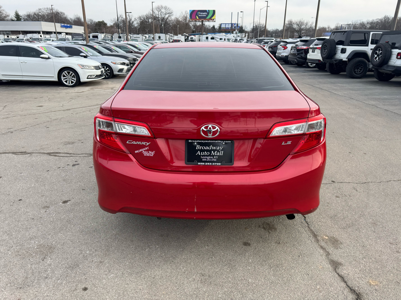Toyota Camry 4dr Sedan LE 2012