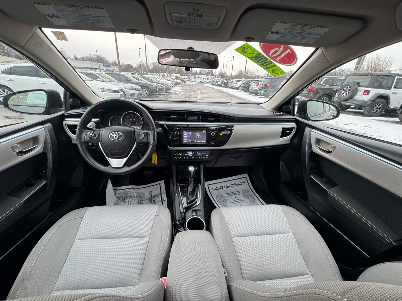 Toyota Corolla 4dr Sdn CVT S w/Special Edition Pkg (Natl) 2016