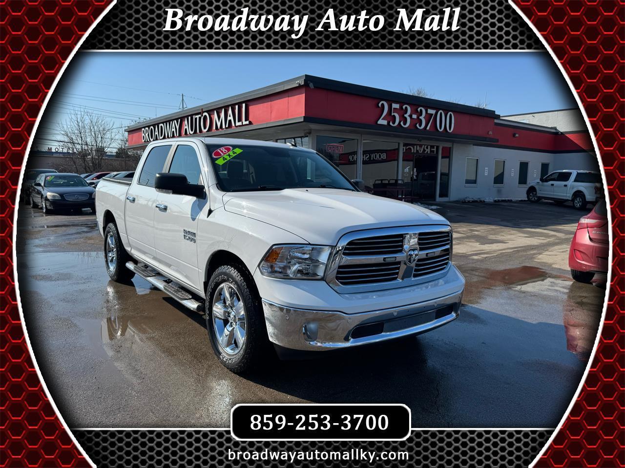 2018 RAM 1500 Big Horn 4x4 Crew Cab 5'7" Box