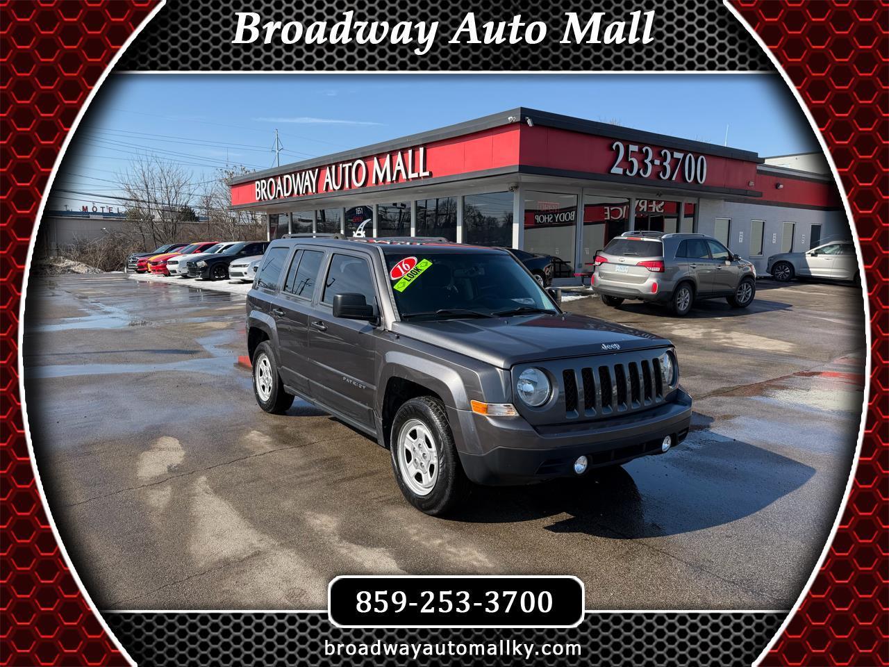 Jeep Patriot FWD 4dr Sport 2016