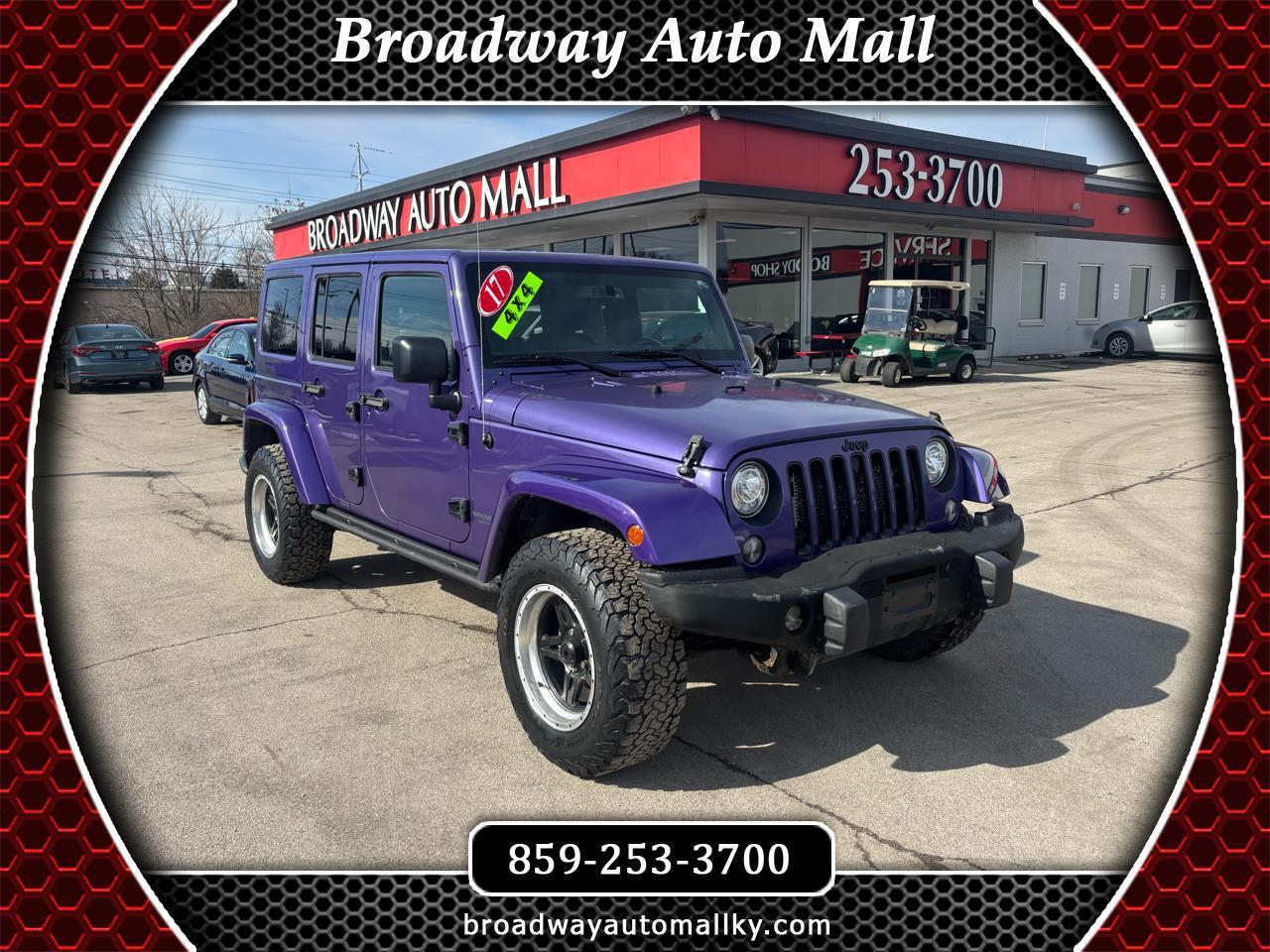 2017 Jeep Wrangler Unlimited 4WD 4dr Winter *Ltd Avail*