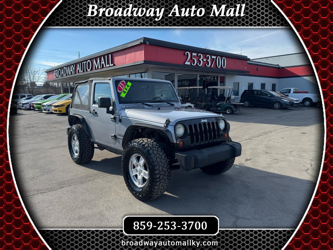 Jeep Wrangler 4WD 2dr Sport 2013