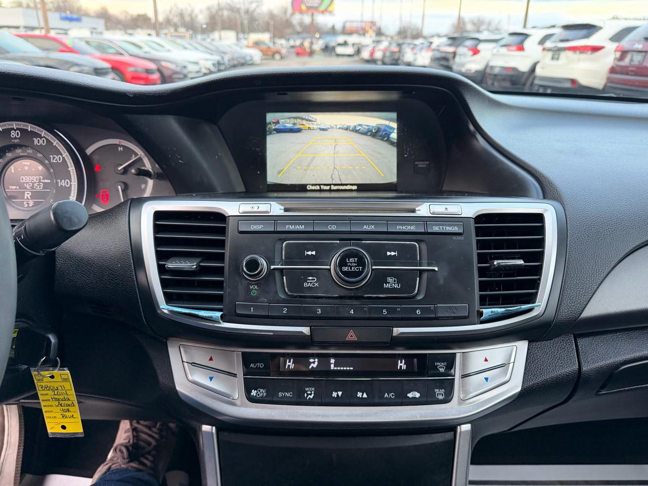 Honda Accord Sedan 4dr I4 CVT LX 2014