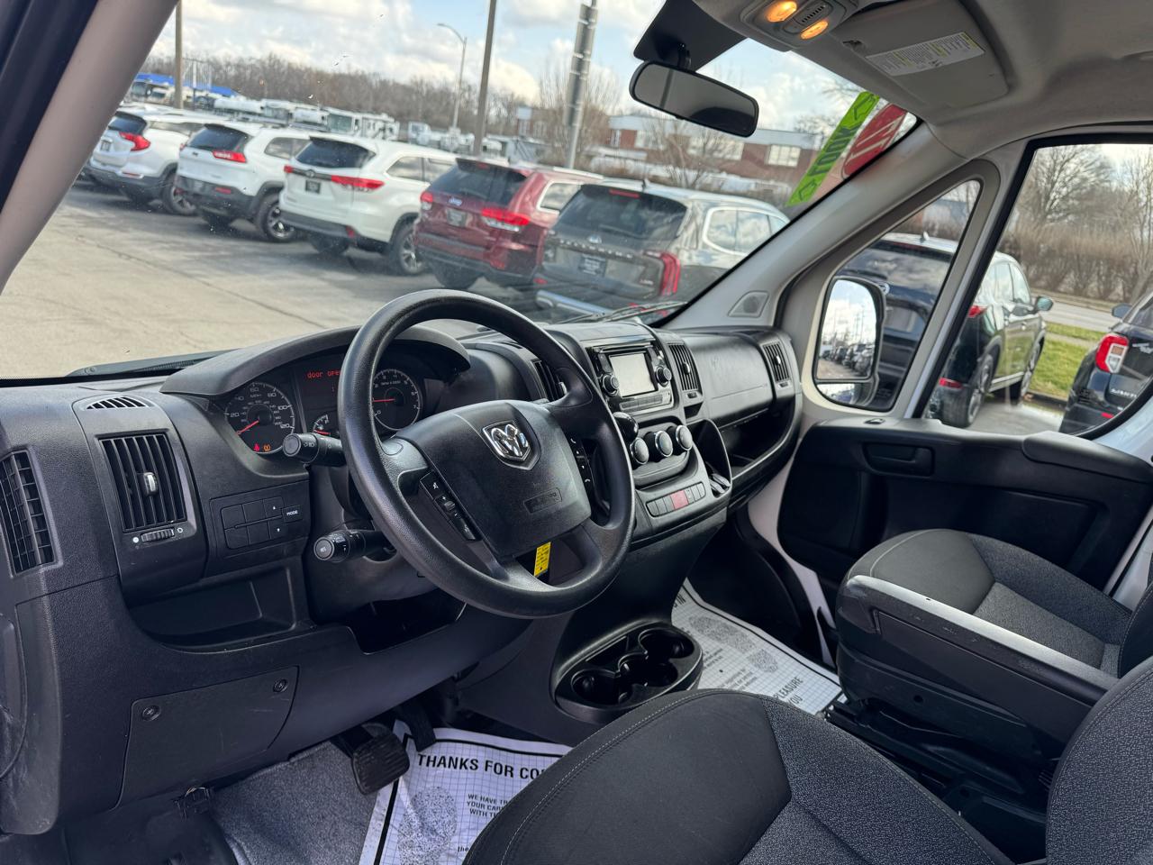 RAM ProMaster Cargo Van 1500 Low Roof 136" WB 2017