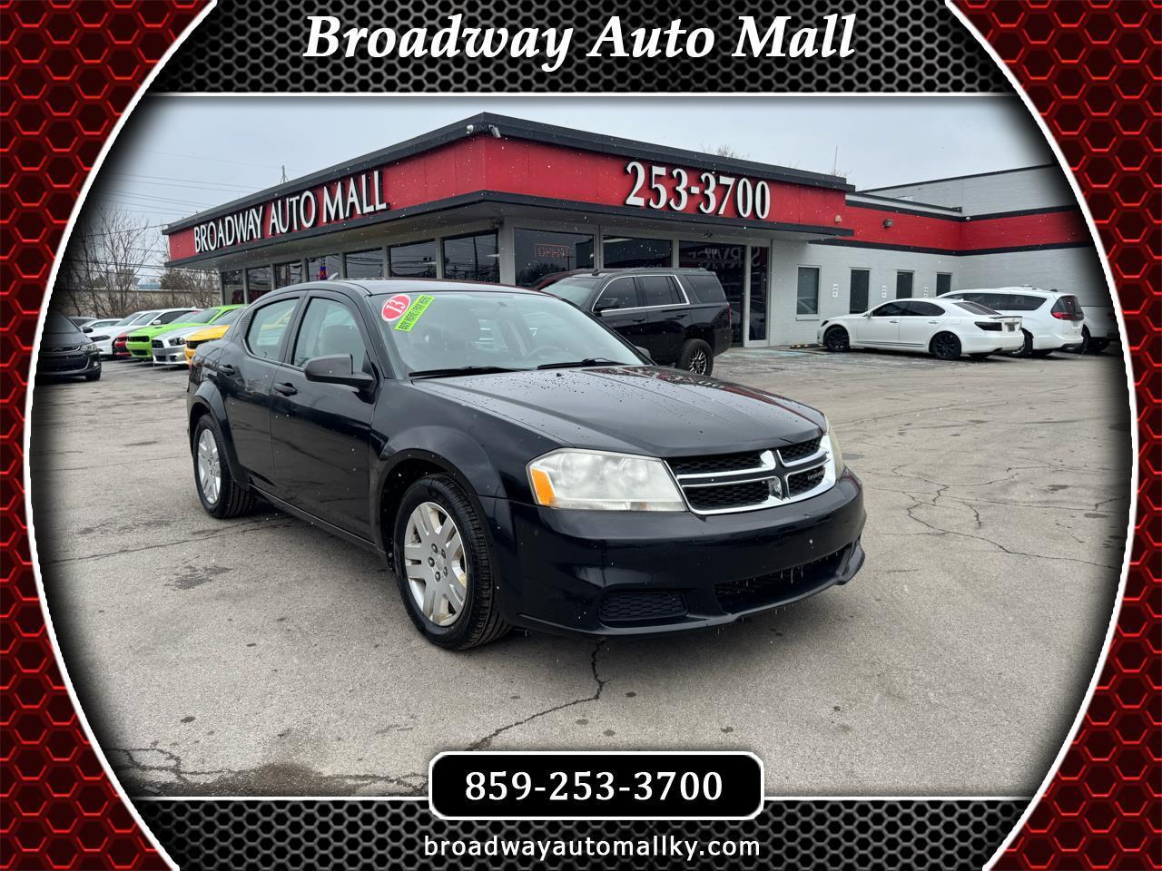 2013 Dodge Avenger 4dr Sdn SE