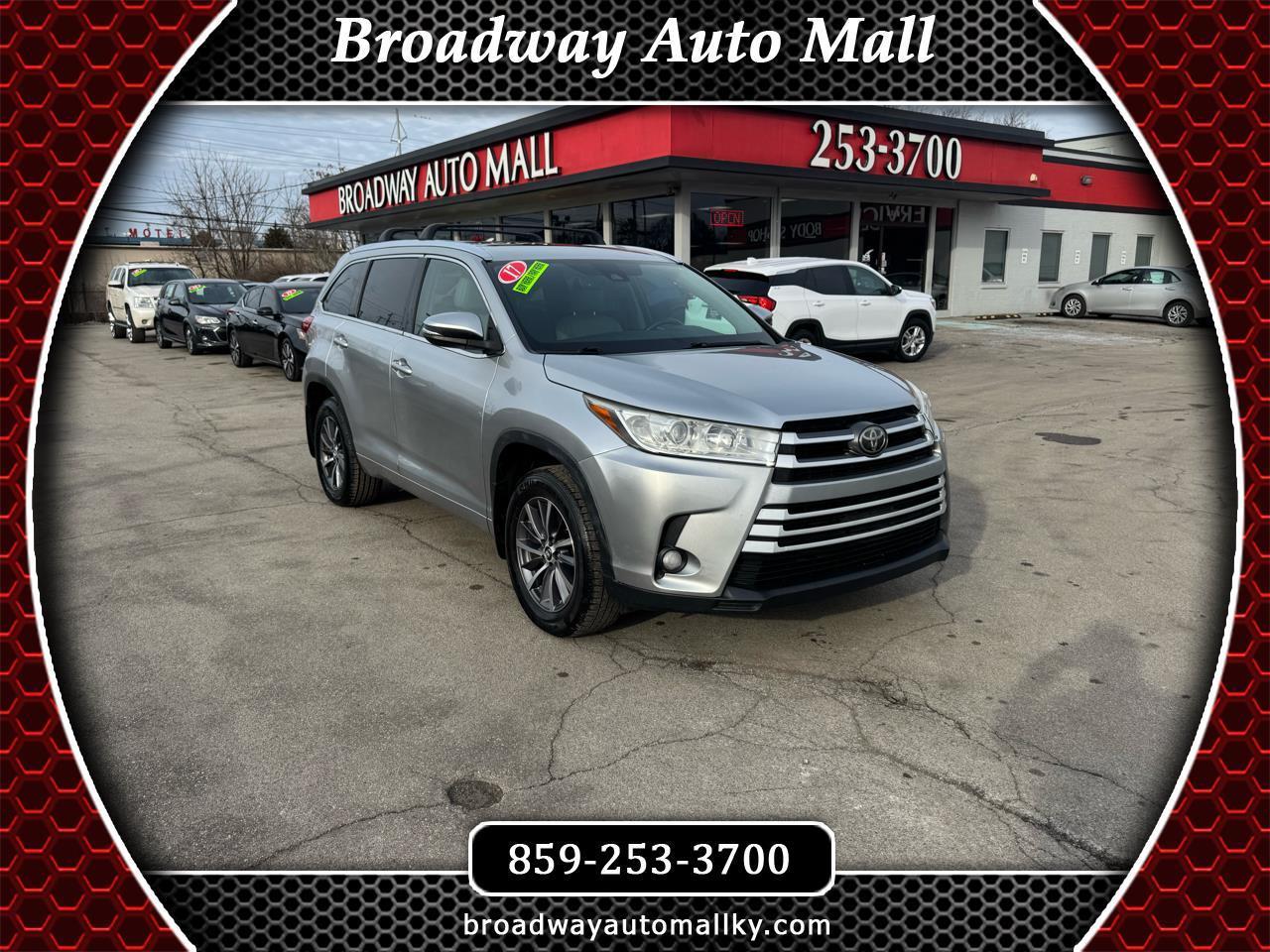 2017 Toyota Highlander XLE V6 AWD (Natl)
