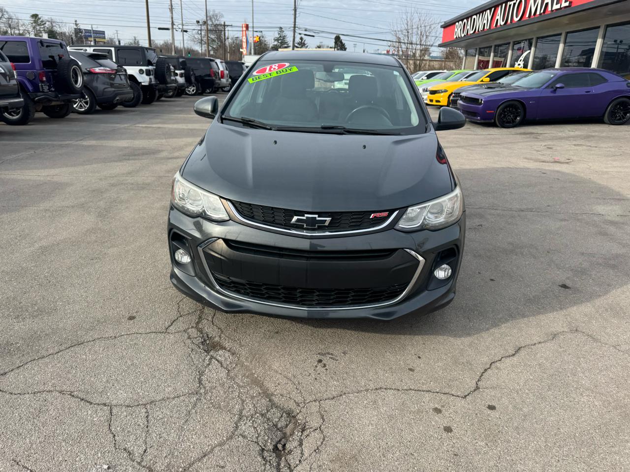 Chevrolet Sonic 5dr HB Auto LT w/1SD 2018