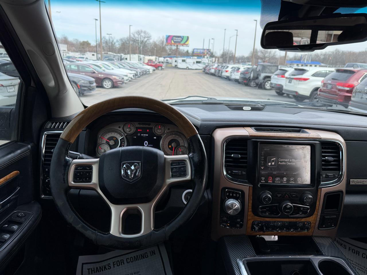 RAM 1500 4WD Crew Cab 140.5" Longhorn 2014
