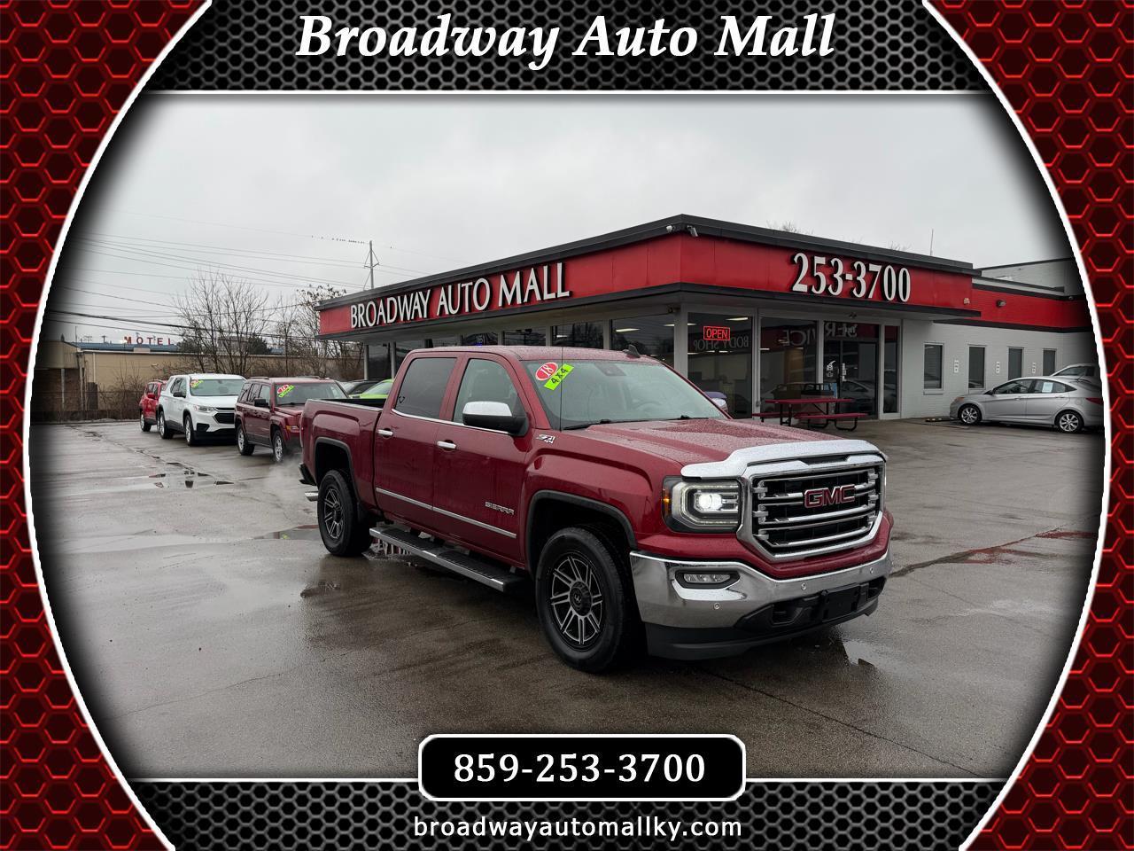 GMC Sierra 1500 4WD Crew Cab 143.5" SLT 2018