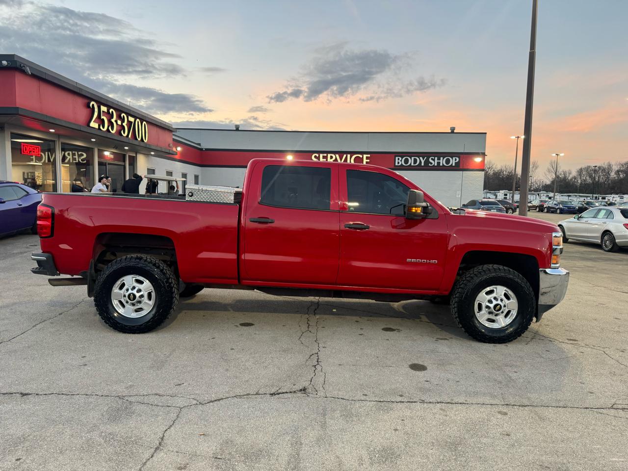 Chevrolet Silverado 2500HD Built After Aug 14 4WD Crew Cab 153.7" Work Truck 2015