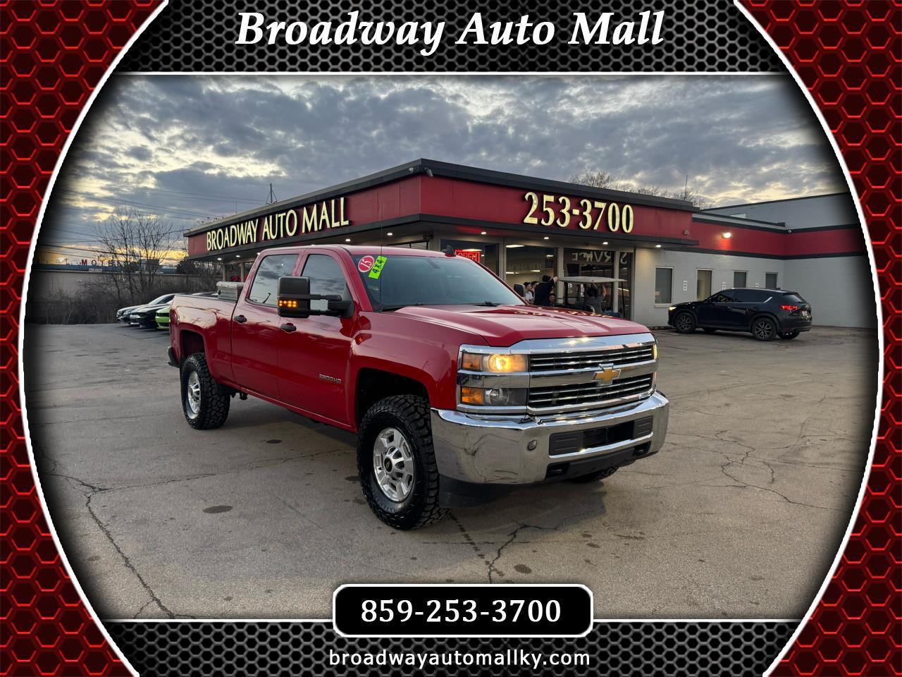 Chevrolet Silverado 2500HD Built After Aug 14 4WD Crew Cab 153.7" Work Truck 2015