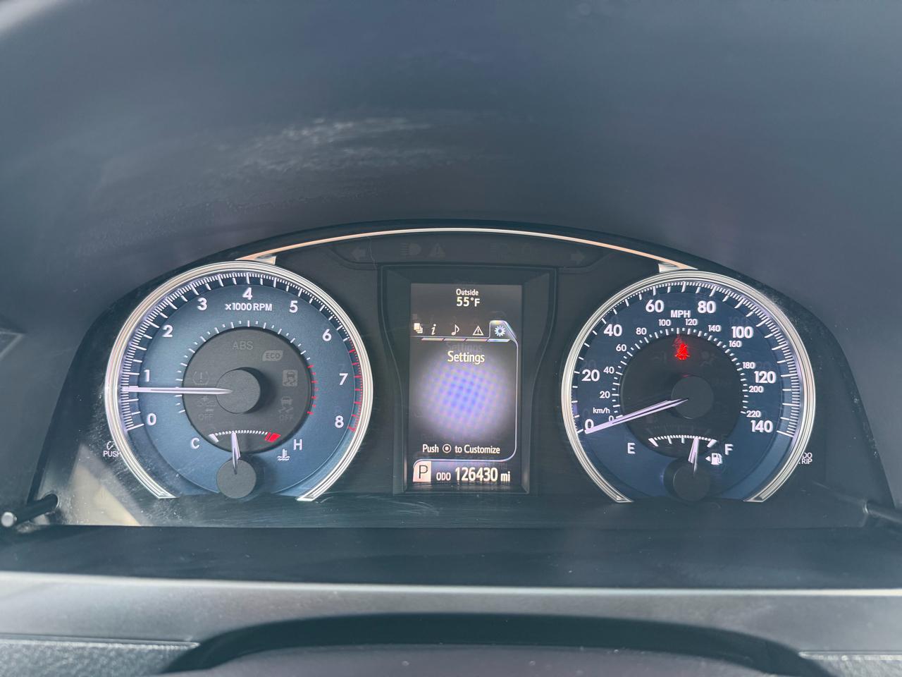 Toyota Camry XLE 2016