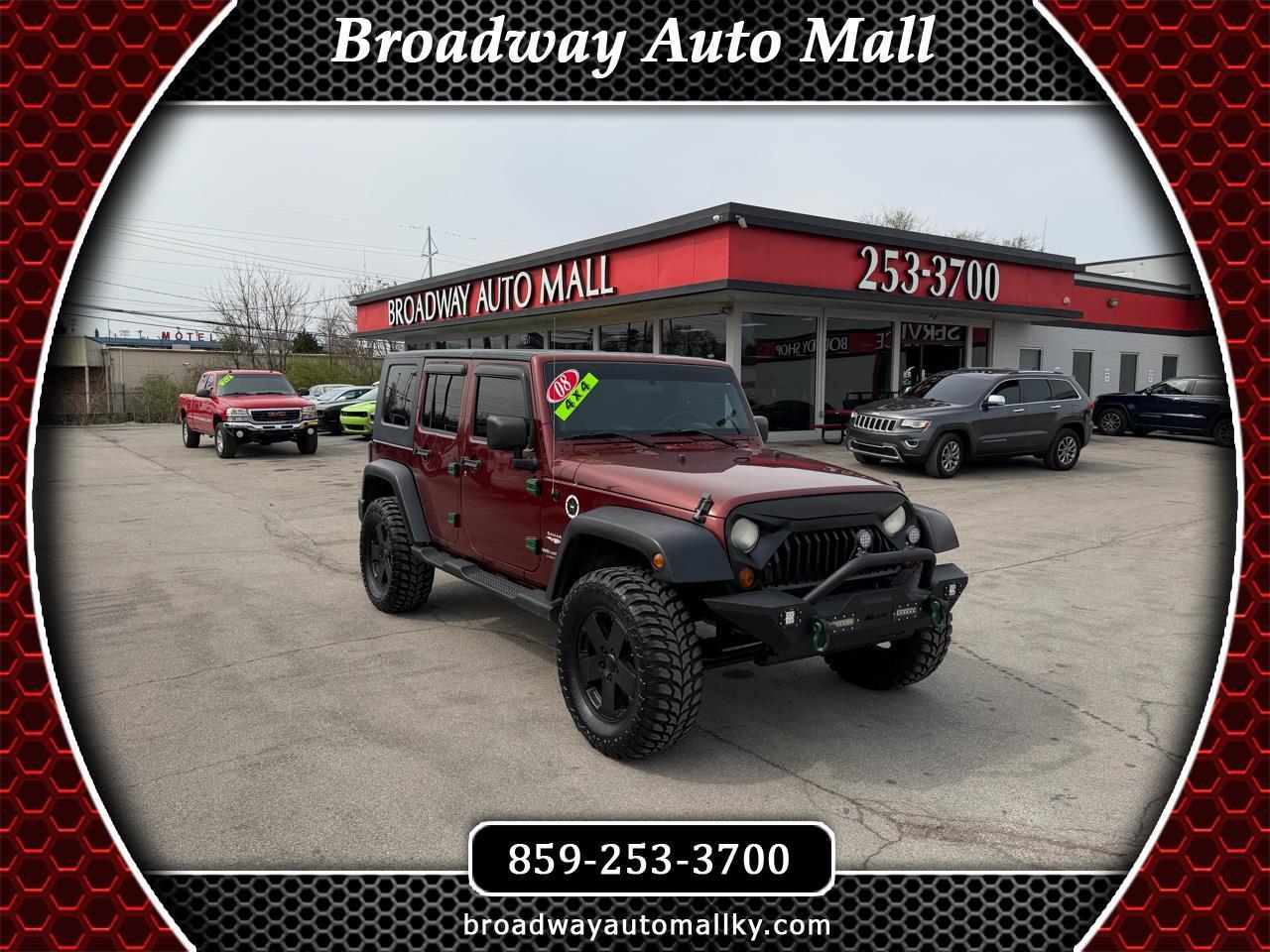 Jeep Wrangler 4WD 4dr Unlimited Sahara 2008