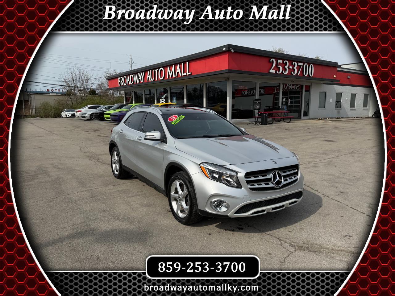 Mercedes-Benz GLA GLA 250 4MATIC SUV 2018