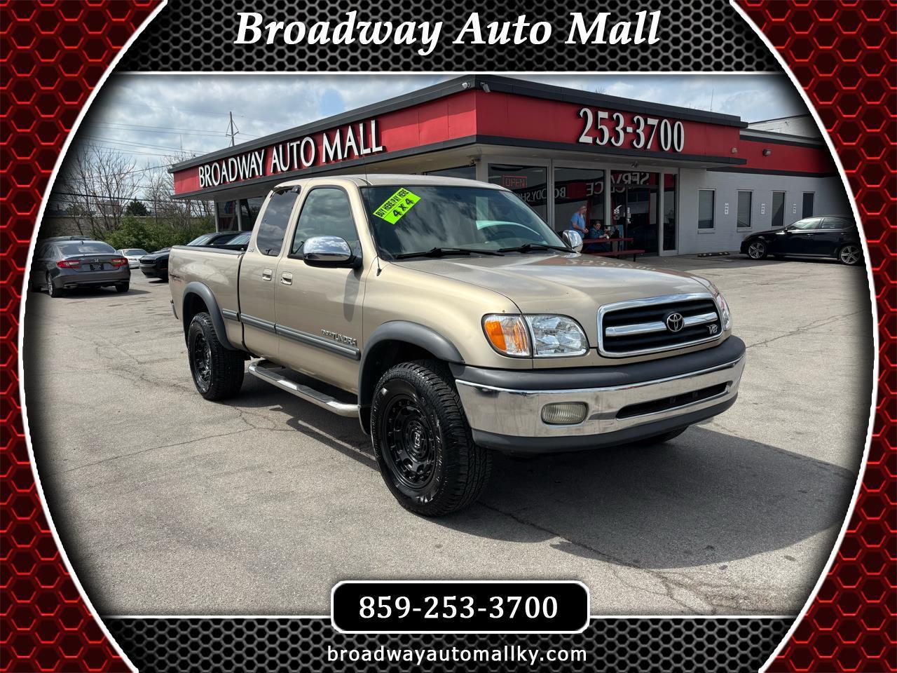 Toyota Tundra Access Cab V8 Auto SR5 4WD (Natl) 2001