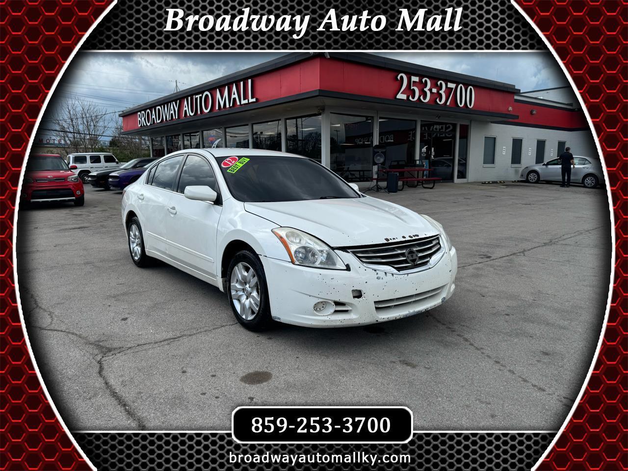 Nissan Altima 4dr Sdn I4 CVT 2.5 S 2012