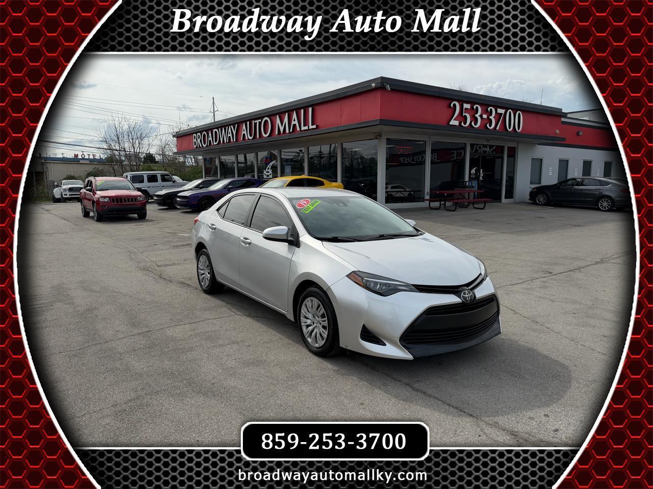 Toyota Corolla LE 2019