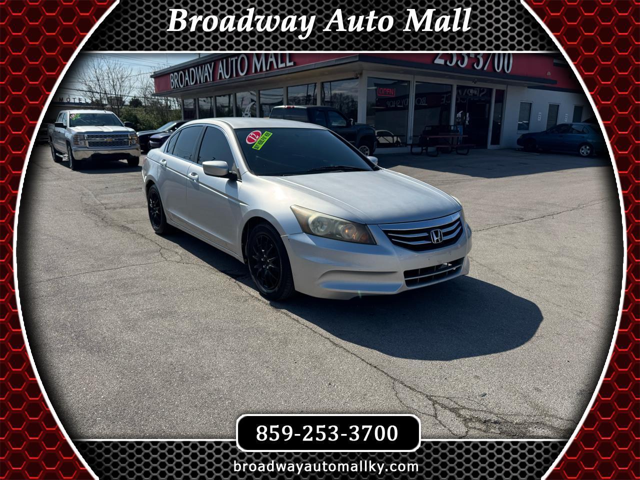 2012 Honda Accord Sdn 4dr I4 Auto SE