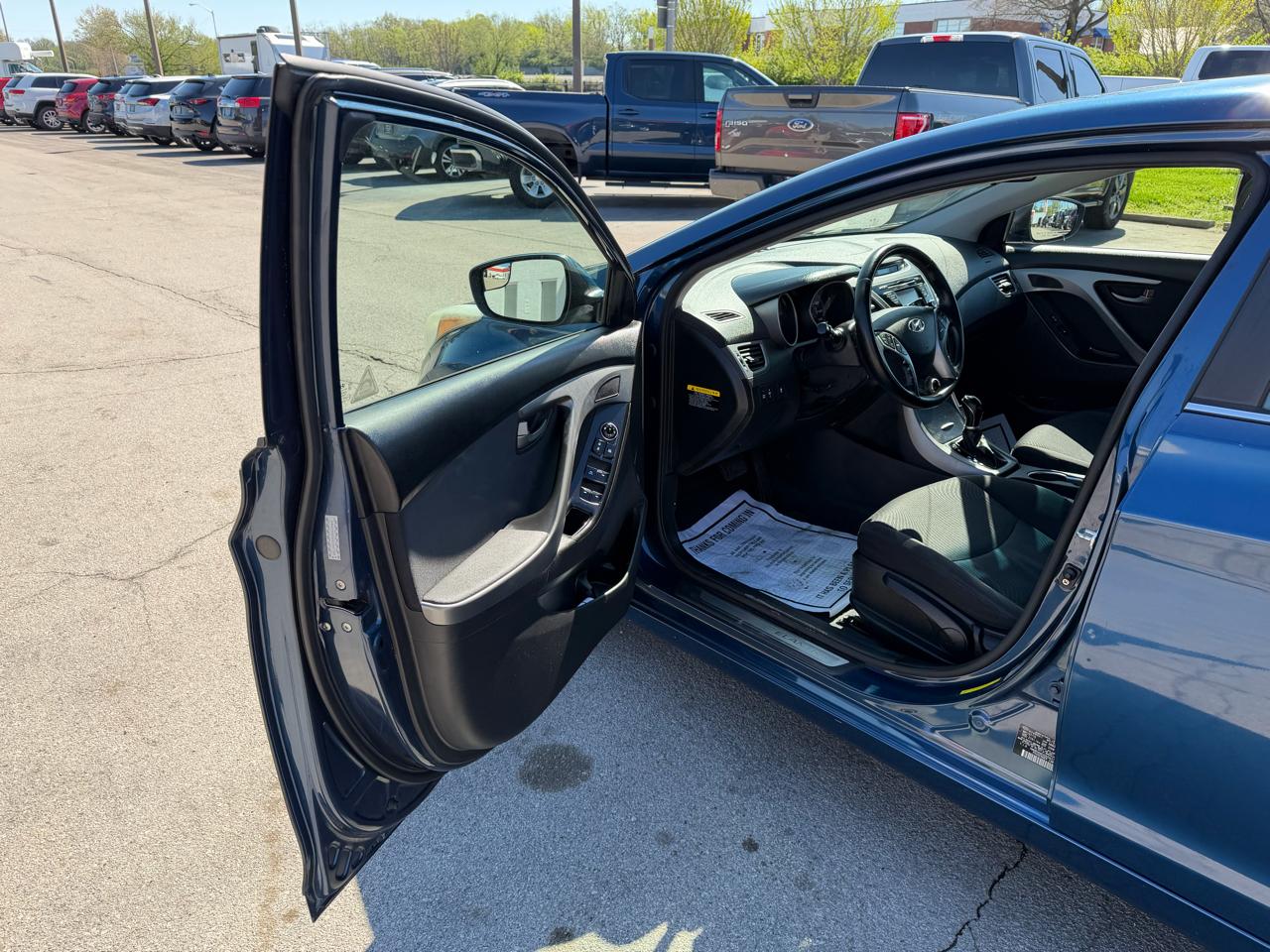 Hyundai Elantra 4dr Sdn Auto Value Edition (Ulsan Plant) 2016