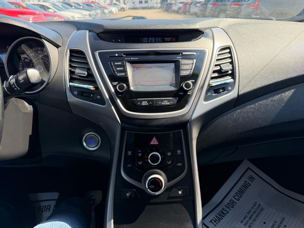 Hyundai Elantra 4dr Sdn Auto Value Edition (Ulsan Plant) 2016